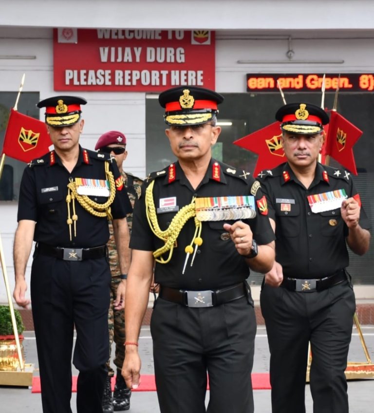 General Ram Chander Tiwari Relinquishes Command of Eastern Command