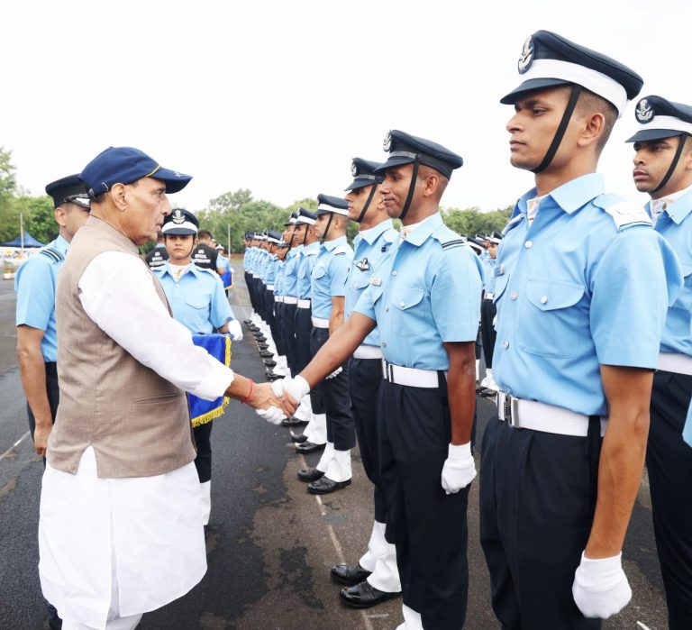 Defence Minister Reviews Combined Graduation Parade at Air Force Academy; 231 Flight Cadets Commissioned into IAF