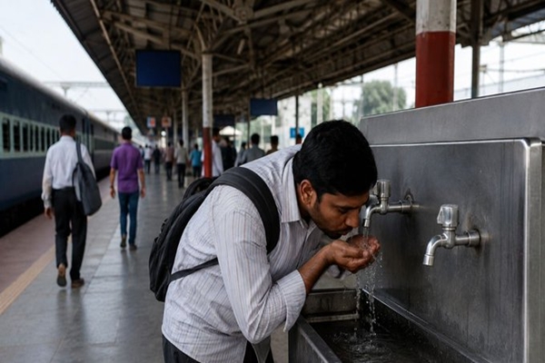 Indian Railways Launches Special Drive to Ensure Safe and Clean Drinking Water at Stations