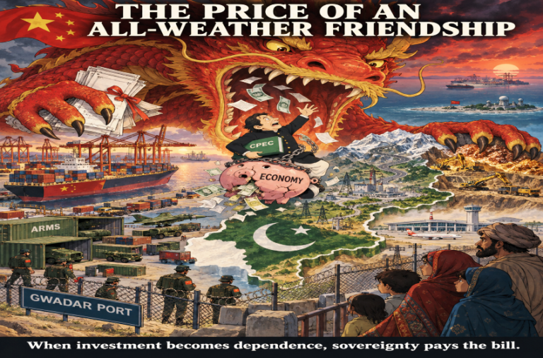 BEYOND CPEC: IS CHINA’S “ALL-WEATHER FRIENDSHIP” TIGHTENING ITS GRIP ON PAKISTAN?